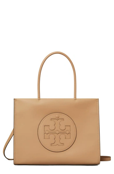 Tory Burch Ella Small Tote In 200 Light Sand