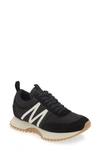 Moncler Pacey Low-top Sneakers In Black