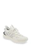 Moncler Rugged Design With Jagged Sole In Brilliant White