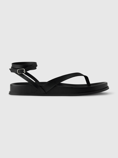 Gap Strappy Platform Sandals In Black