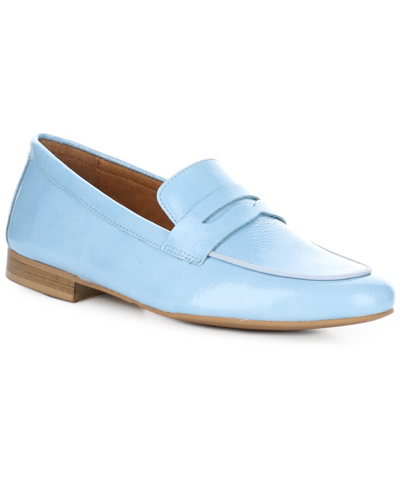 Bos. & Co. Jena Patent Loafer In Blue