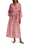 PAPINELLE PAPINELLE INES COTTON & SILK ROBE