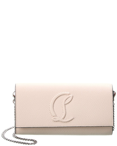 Christian Louboutin By My Side Shoulder Wallet In White