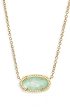 KENDRA SCOTT ELISA BIRTHSTONE PENDANT NECKLACE