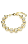 Swarovski Stylish Brass Bijoux Accessory In Gold