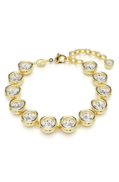 Swarovski Women's Imber Gold-plated & Crystal Bracelet In White