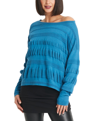 Planet Pucker Up Sweater In Blue