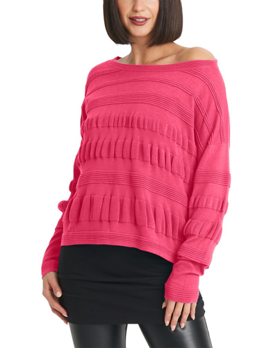 Planet Pucker Up Sweater Red In Pink