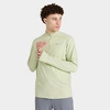 Nike Men's Dri-fit Element Half-zip Running Shirt In Olive Aura/sea Glass/heather/reflective Silver
