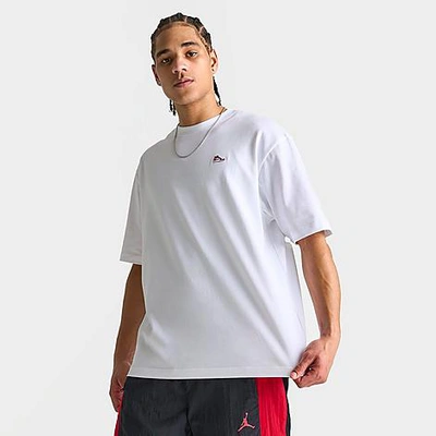 Nike Jordan Men's Brand Aj1 Patch T-shirt In White