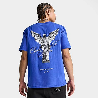 Hoodrich Men's Og Vital T-shirt In Dazzling Blue/white/black