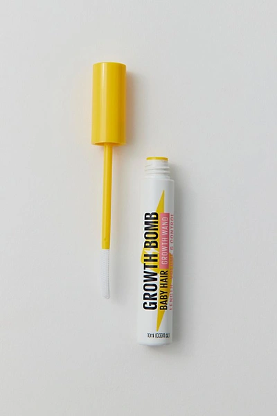 Growth Bomb Baby Hair Fly-away Wand In Yellow At Urban Outfitters