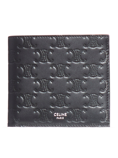 Celine Bi-fold Wallet In Black