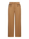 GUCCI HORSEBIT-DETAILED TAILORED TROUSERS