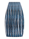 Bottega Veneta Jacquard Feather Midi Skirt In Blue