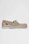 Sebago Rossisland Jib Shadow Suede Boat Shoe In Taupe/sand/cornstalk, Men's At Urban Outfitters