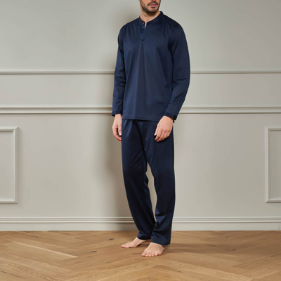Frette Men's Tactful Pyjamas In Blue