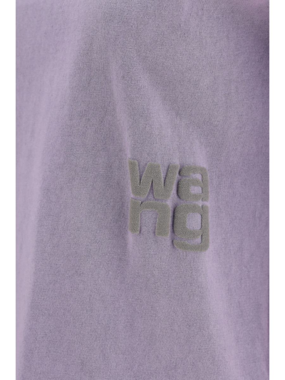 Alexander Wang T-shirts In Acid Pink Lavender