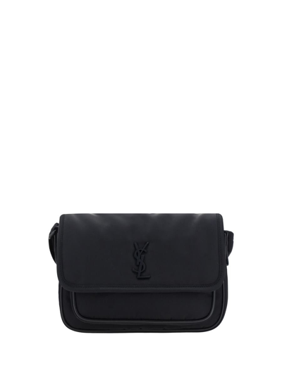 Saint Laurent Shoulder Bags In Nero/nero