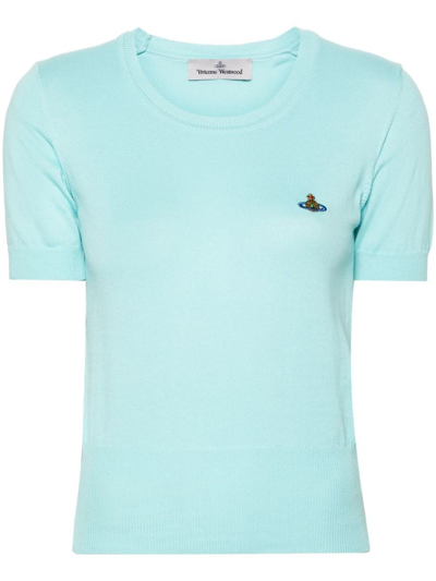 Vivienne Westwood Top In Aqua