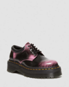 DR. MARTENS' 8053 DISTRESSED LEATHER PLATFORM CASUAL SHOES