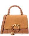 SEE BY CHLOÉ SEE BY CHLOÉ JOAN LADYLIKE LEATHER & SUEDE SATCHEL