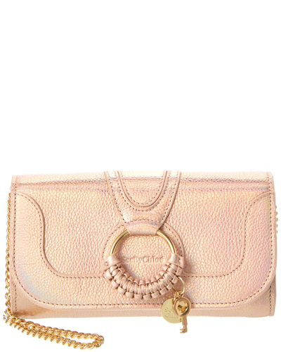 See By Chloé Hana Sbc Long Wallet In Gold