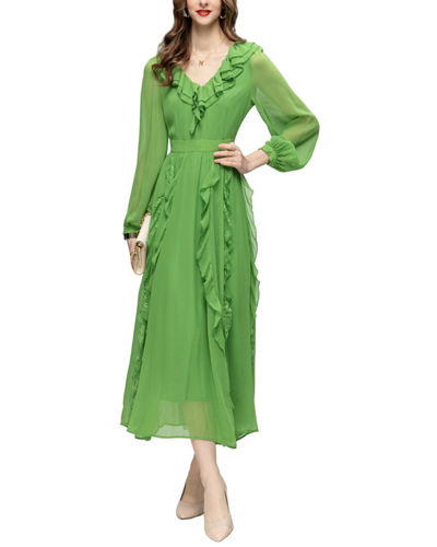 Burryco Maxi Dress In Green