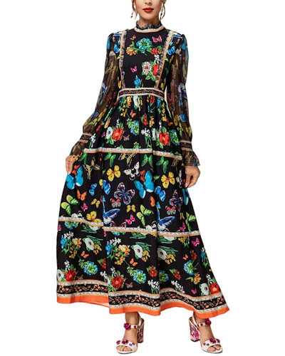 Burryco Maxi Dress In Multi