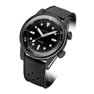 Baltic Aquascaphe Automatic Black Dial Men's Watch Aquaduablackpvd