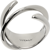 VITALY SILVER HELIX RING