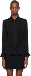 Max Mara Black Paraggi Shirt In 4 Black