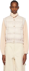 MAX MARA BEIGE ASOFT DOWN VEST