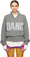 ERL GRAY 'DANGEROUS' SWEATER