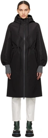 Mackage Black Mekelle Jacket In Black-trench