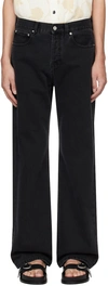 Jacquemus De-nimes Denim Pants In Black