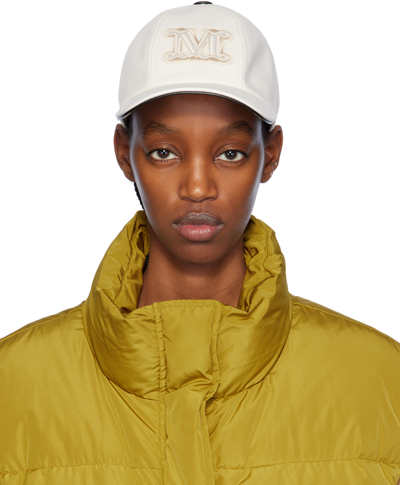 Max Mara Off-white Libero Cap In 1 Ivory