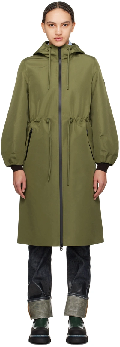 Mackage Khaki Meckelle Jacket In Light Military-navy