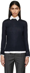 MAX MARA NAVY VADIUS SWEATER