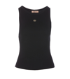 Twinset Tank Top In Black