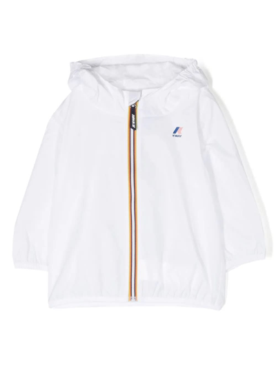 K-way Babies' Giubbino Con Logo In White