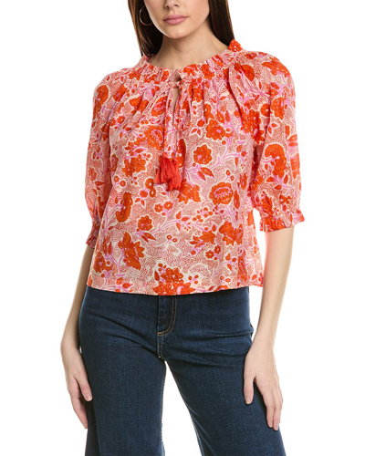 Ro's Garden Juana Shirt In Pink
