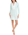 Sail To Sable Tunic Dress In Blue