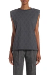 Golden Goose Studded Tshirt In Anthracite