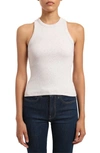 Mavi Jeans Rib Tank In Oatmeal