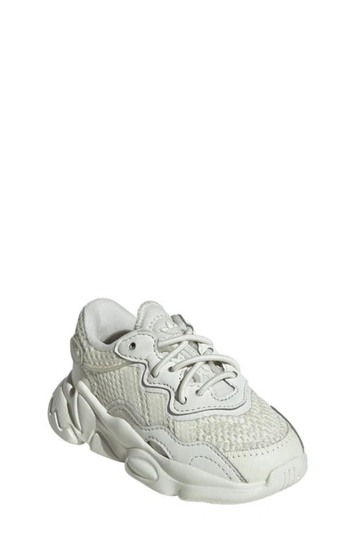 Adidas Originals Kids' Ozweego Trainer In Ivory/ Ivory/ Ivory