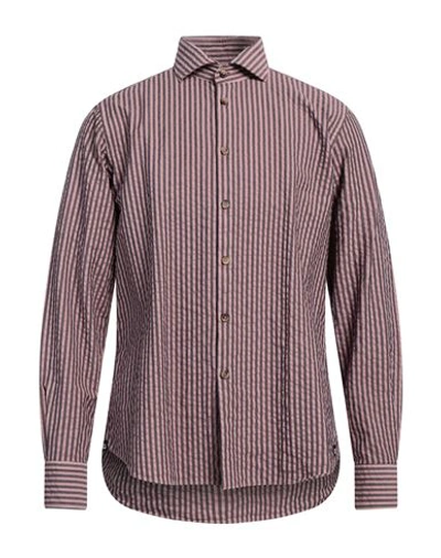 Lardini Man Shirt Pastel Pink Size 15 ¾ Cotton, Polyester