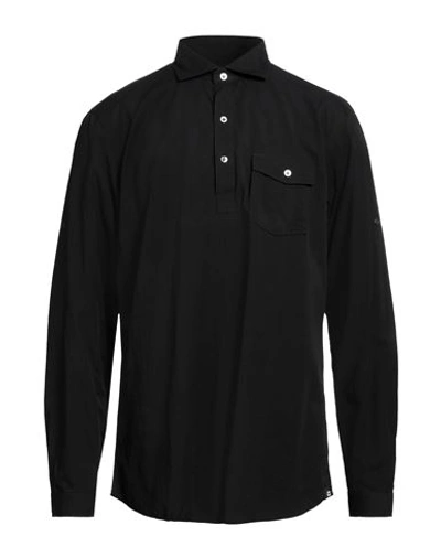 Lardini Man Shirt Black Size Xl Cotton
