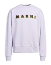 Marni Man Sweatshirt Lilac Size 40 Cotton In Purple
