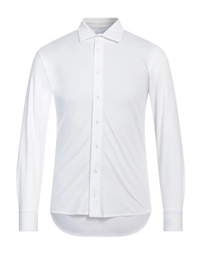 Save The Duck Man Shirt White Size S Nylon, Elastane